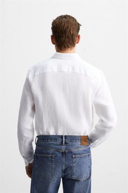 100% LINEN SHIRT - Zara фото 4