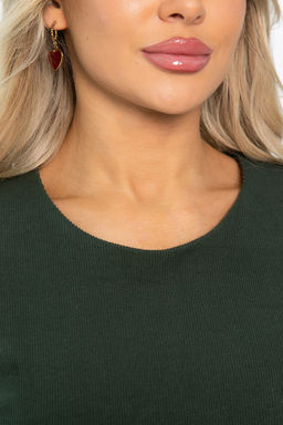 Платье трикотажное Уютный вечер (хаки) П14359-25М - Lt collection фото 6