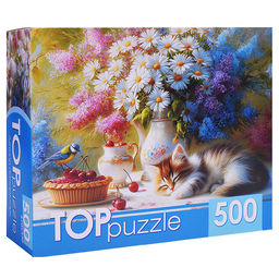 Пазлы 500 TOPpuzzle "Летний натюрморт"