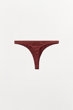 SILK THONG - Zara фото 7