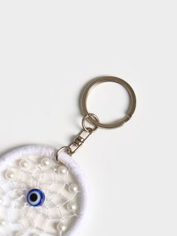 Брелок «Ловец снов», 17 см, белый