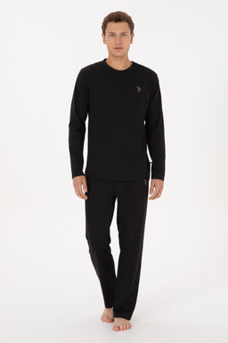 Erkek Siyah Pijama Tak_m_ - U.s. polo assn фото 4