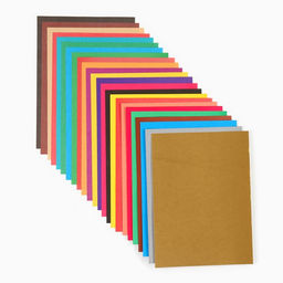 Цена за 3 шт. Набор для творчества «Смешарики» А5, 10 л цветного одностороннего картона, 16 л цветной двусторонней бумаги