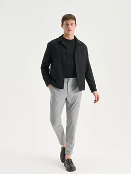 Standart Kal?p Erkek Blazer Ceket