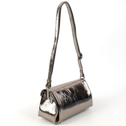 Женская кожаная сумка бочонок через плечо 0025-10 - Cidirro фото 3