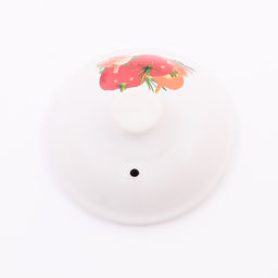 7437-1 Кастрюля с крышкой 1,8 л керамика рис/овощи MB (х8) - Mayer&boch фото 3