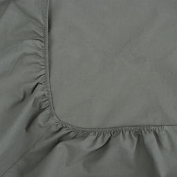 Простыня на резинке евро SL Home Cotton, 200200+30 см, тёмно-зелёная, жатый хлопок - Sima-land home фото 5