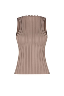 Trendyolmilla Bej Premium Iplik/Ozel Iplik Triko Bluz TWOSS24BZ00275 фото 6