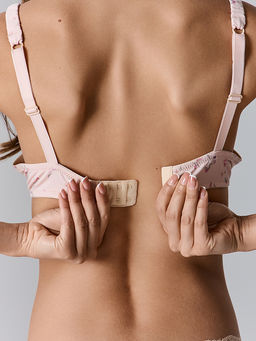 Бюстгальтер макси женский бежевый с цветочным принтом - Mark formelle фото 6