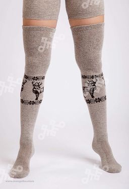 Чулки из 100% монгольской шерсти (арт. 01131)