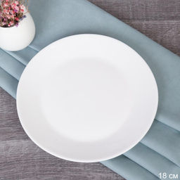 Тарелка 180-190 мм Евро Дэй белая / FLMLQP75 (WHITE) /уп 6/72/ - Галеонтрейд фото 2