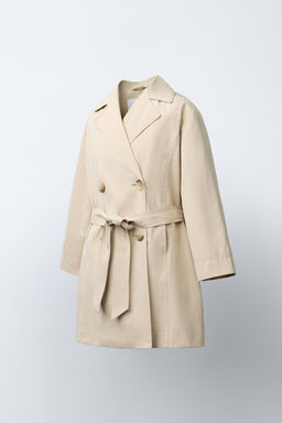 BASIC LONG TRENCH COAT - Zara фото 2