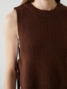 Bisiklet Yaka Kad?n Triko S?veter