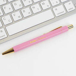 Цена за 2 шт. Ручка шариковая, синяя паста, 0.7 мм 8 марта