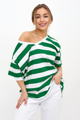 Футболка женская в полоску Фурор