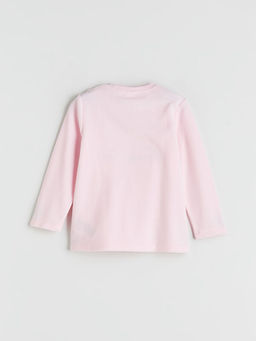 Kedi ??lemeli K?z ?ocuk Pijama ?st