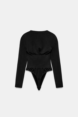 SCULPTED SEAMLESS SKI COLLECTION BODYSUIT - Zara фото 3