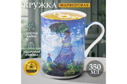 Кружка 350 мл 10,8*7,5*10,5 см Прогулка NEW BONE CHINA - Elan gallery фото 10