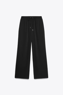 FLOWING PYJAMA-STYLE TROUSERS - Zara фото 24