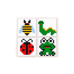 Конструктор Классик Мозаика №2 (насекомые) (350 элементов) (в пакете) - Полесье фото 7