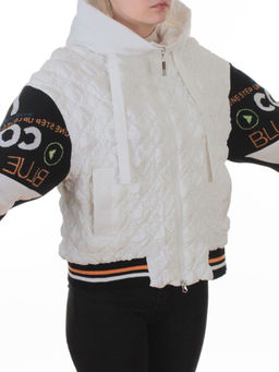 705 WHITE Куртка демисезонная женская (100 гр. синтепон) - Fashion фото 2