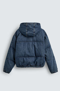 QUILTED DENIM JACKET - Zara фото 6