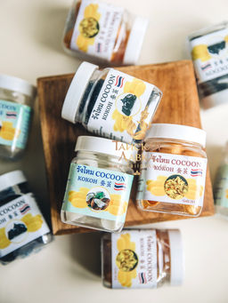 Мыльные Шелковые Коконы Золото д/лица ROYAL THAI HERB50 мл  фото 3