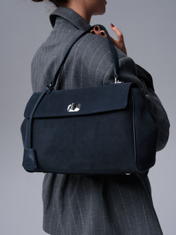 Замшевая сумка Nadi DBR 31356 синий  фото 2