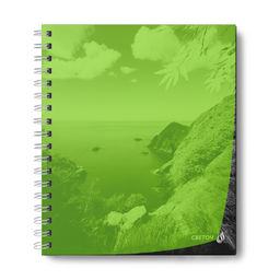 Светоч Т208 Тетрадь общая с пластик. обложкой, ч/б запечат. титульн.лист, 180 мкм., A5 48 л. на гребне 65 г/кв.м , белизна 100 % 4 шт. клетка 01546 Тайны природы, лайм  фото 6