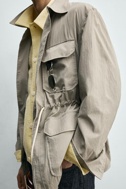 PARKA T?CNICA LIGERA / Beige claro - Zara фото 6