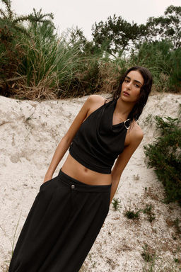 HALTER TOP WITH HARDWARE - Zara фото 3