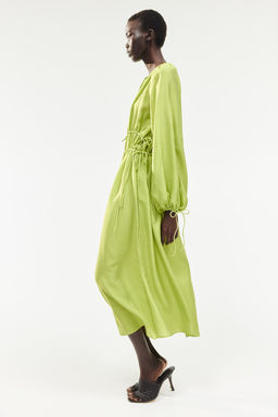 Vestido oversize con cordon de ajuste - H&m фото 5