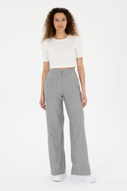 Kad_n Mavi Kanvas Pantolon