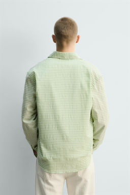 REGULAR FIT CHECK SHIRT LIMITED EDITION - Zara фото 3