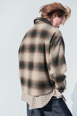 Chaqueta camisera oversize - H&m фото 7