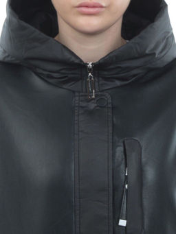 M24-211 BLACK Куртка демисезонная женская (100 гр. синтепон) - Fashion фото 4