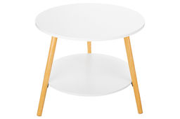 Стол журнальный 60*60*52 см Белый круглый - Elan gallery фото 5