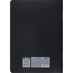 Тетрадь общая, BS, 150х210мм, 48л., клетка, скрепка. Flora, черный N4138