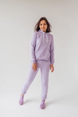 208/224 Костюм с толстовкой, лаванда - Knitka wear фото 5