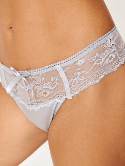 00000101389 Трусы стринг жен Versailles серый - Infinity Lingerie фото 5