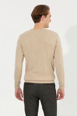 U. S. Polo Assn Мужской свитер из каменного меланжа - U.s. polo assn фото 5