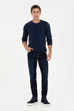 Мужской темно-синий свитер Неожиданная скидка в корзине - U.s. polo assn фото 11