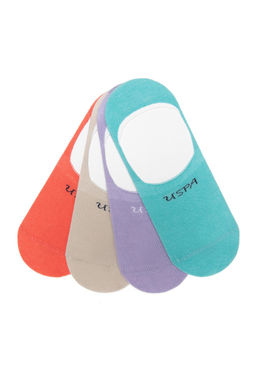 Женские носки-балерины из четырех предметов Неожиданная скидка в корзине - U.s. polo assn фото 2