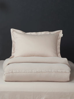 Stonewash Muslin (кремовый) комплект с покрывалом