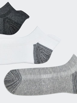 Desenli Erkek Patik ?orap 3l?