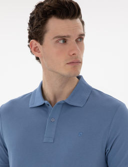 Mavi Slim Fit K_vr_lmaz Polo Yaka Basic Ti__rt - Pierre cardin фото 9