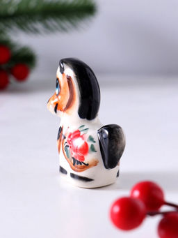 Фигурка фарфор гжель «Конь Агат» 6.5×5.5×2.5 см, цветной