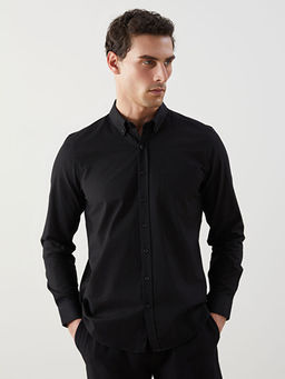 Regular Fit Uzun Kollu Oxford Erkek G?mlek