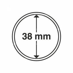 Капсула CAPS для монет диаметром 38 мм LEUCHTTURM 327110