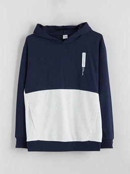 Kap??onlu Erkek ?ocuk Sweatshirt